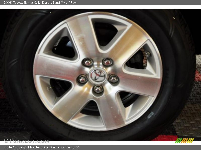 Desert Sand Mica / Fawn 2008 Toyota Sienna XLE