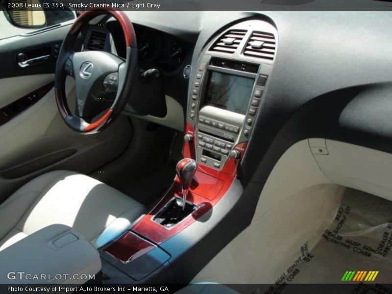 Smoky Granite Mica / Light Gray 2008 Lexus ES 350
