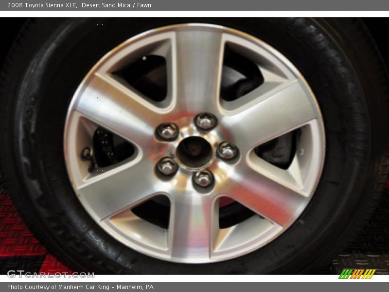 Desert Sand Mica / Fawn 2008 Toyota Sienna XLE