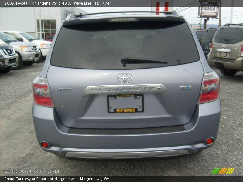 Wave Line Pearl / Ash 2009 Toyota Highlander Hybrid 4WD