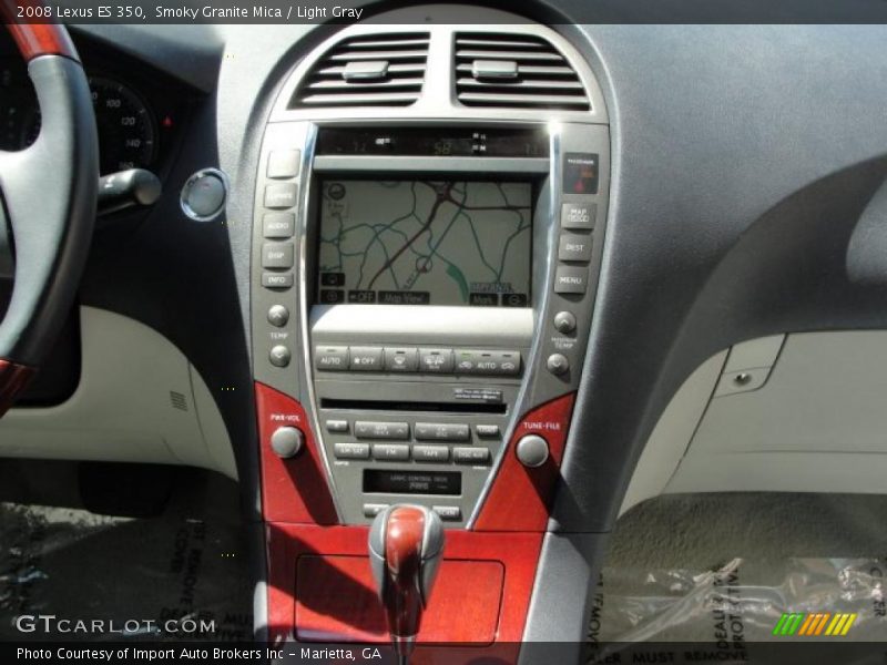 Smoky Granite Mica / Light Gray 2008 Lexus ES 350