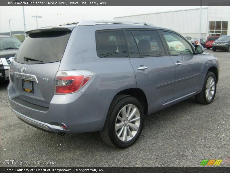 Wave Line Pearl / Ash 2009 Toyota Highlander Hybrid 4WD