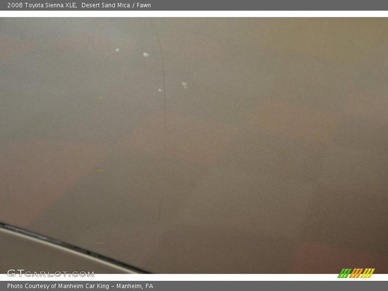 Desert Sand Mica / Fawn 2008 Toyota Sienna XLE