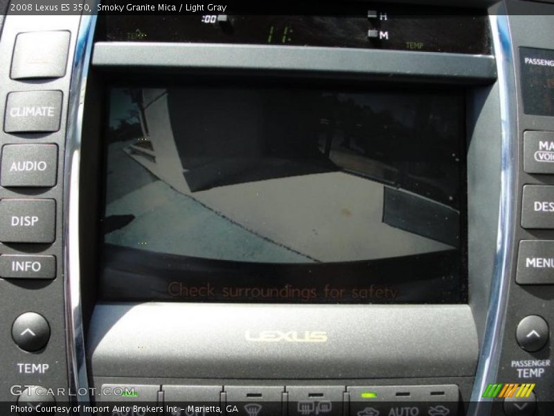 Smoky Granite Mica / Light Gray 2008 Lexus ES 350