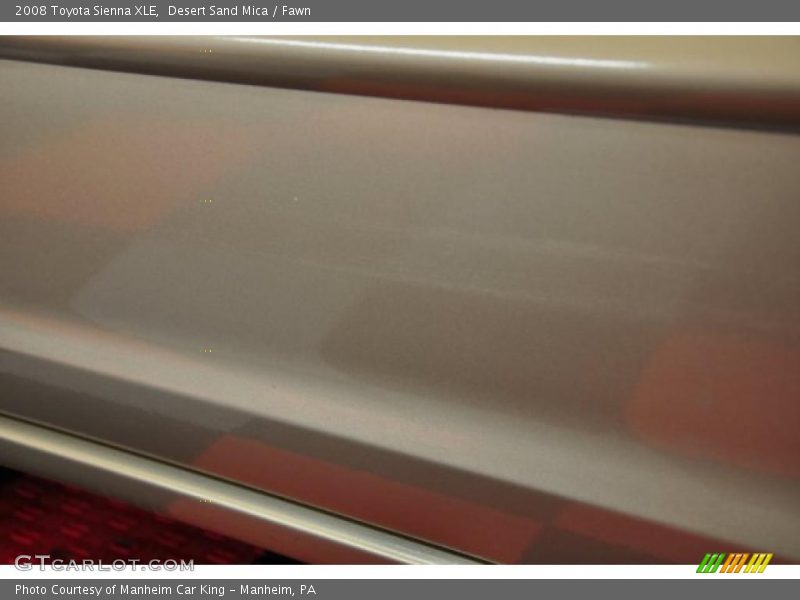 Desert Sand Mica / Fawn 2008 Toyota Sienna XLE