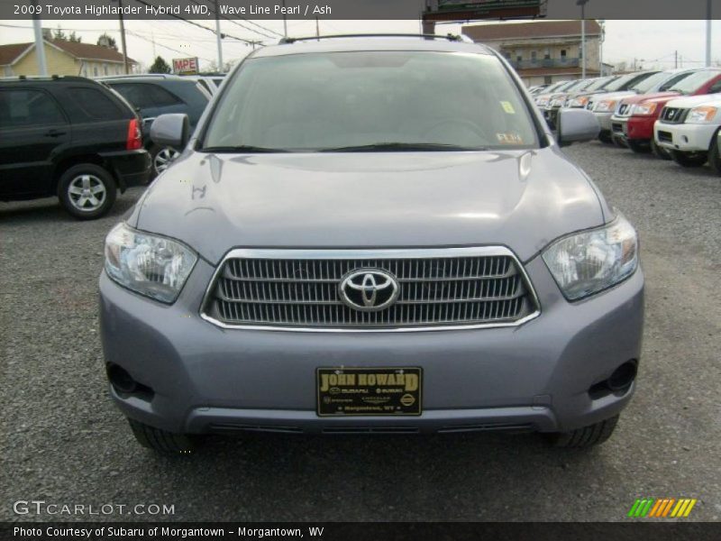 Wave Line Pearl / Ash 2009 Toyota Highlander Hybrid 4WD