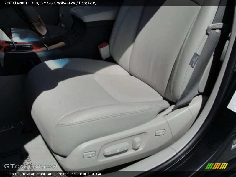 Smoky Granite Mica / Light Gray 2008 Lexus ES 350
