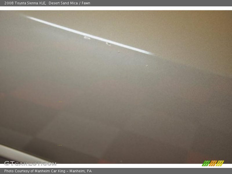 Desert Sand Mica / Fawn 2008 Toyota Sienna XLE