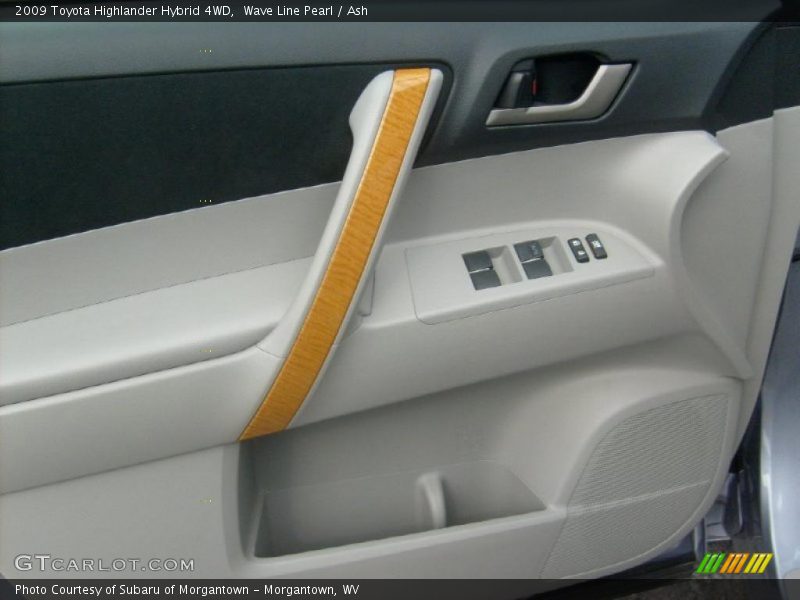 Wave Line Pearl / Ash 2009 Toyota Highlander Hybrid 4WD