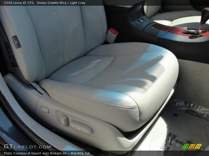 Smoky Granite Mica / Light Gray 2008 Lexus ES 350