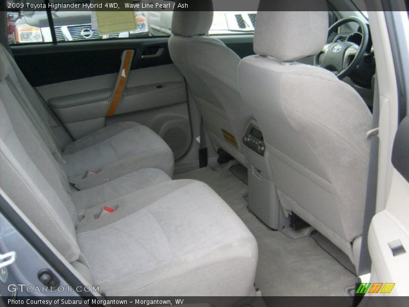  2009 Highlander Hybrid 4WD Ash Interior