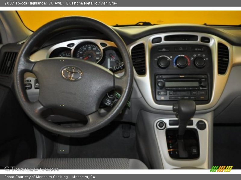 Bluestone Metallic / Ash Gray 2007 Toyota Highlander V6 4WD