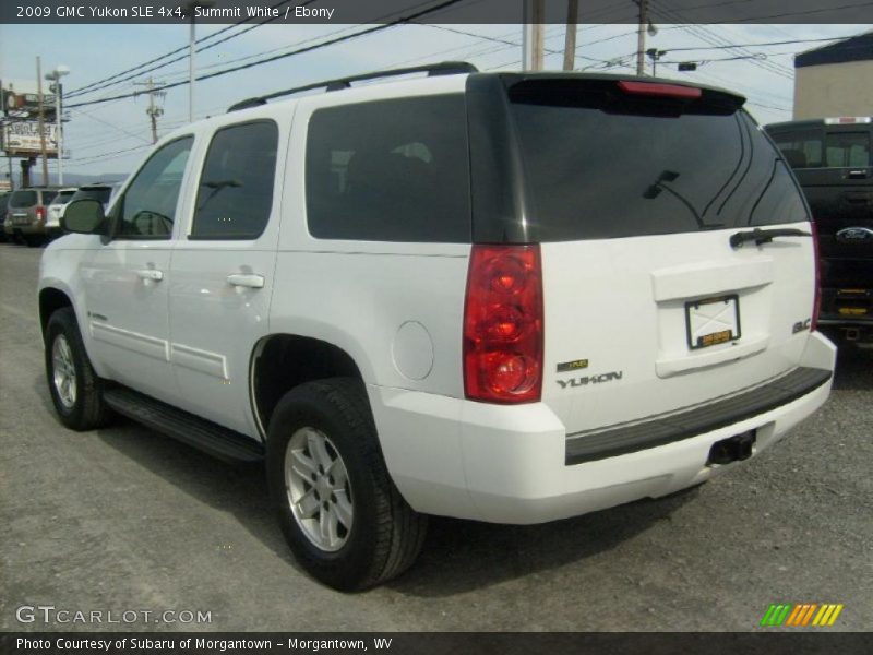 Summit White / Ebony 2009 GMC Yukon SLE 4x4