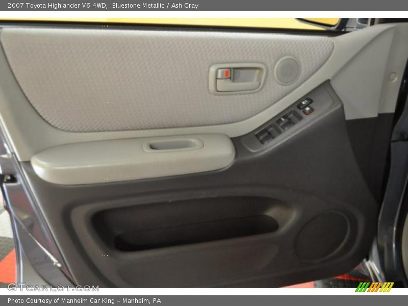 Bluestone Metallic / Ash Gray 2007 Toyota Highlander V6 4WD