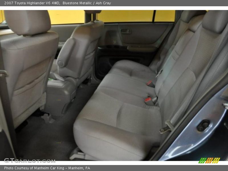 Bluestone Metallic / Ash Gray 2007 Toyota Highlander V6 4WD