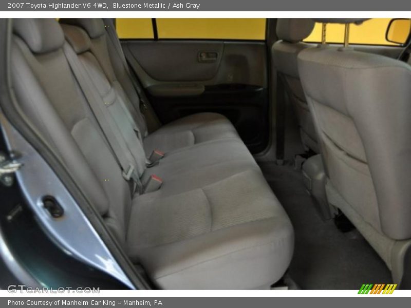 Bluestone Metallic / Ash Gray 2007 Toyota Highlander V6 4WD