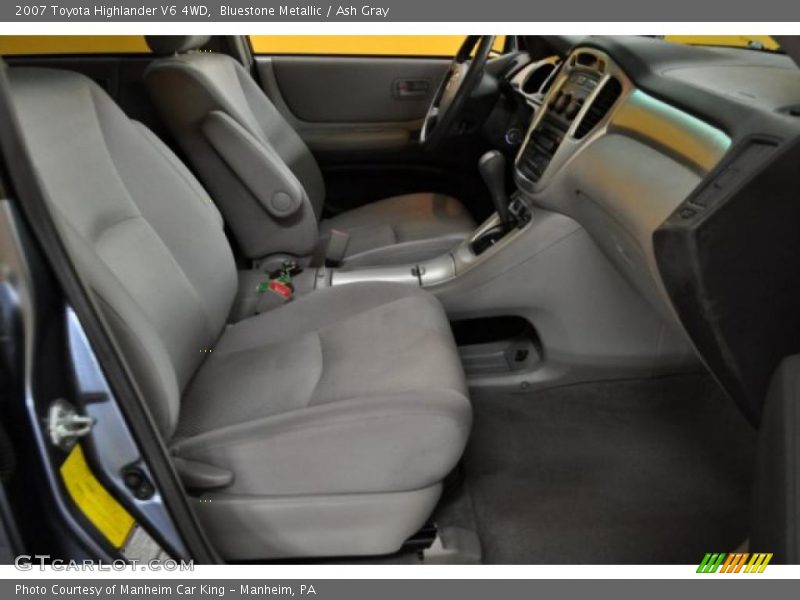 Bluestone Metallic / Ash Gray 2007 Toyota Highlander V6 4WD