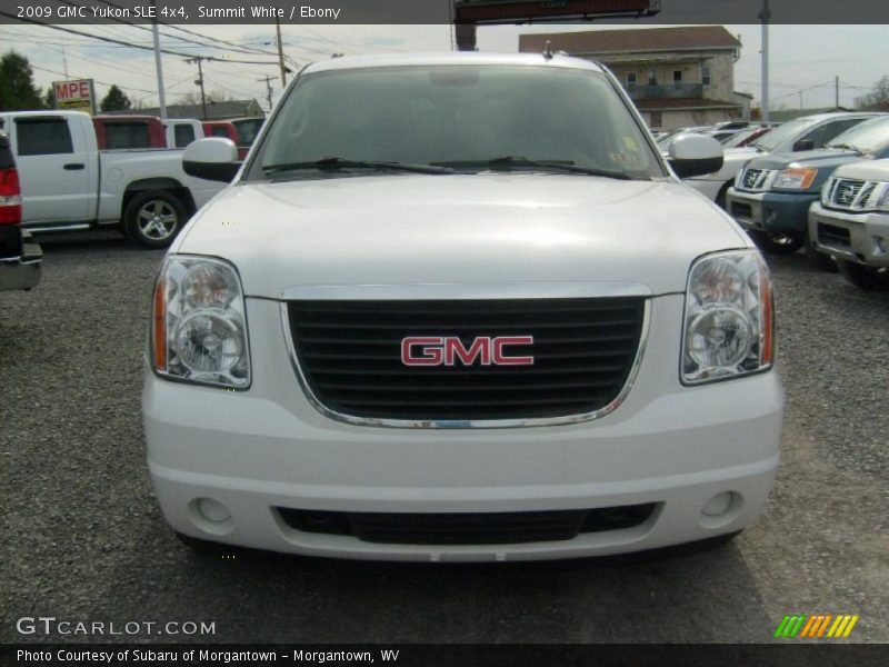 Summit White / Ebony 2009 GMC Yukon SLE 4x4