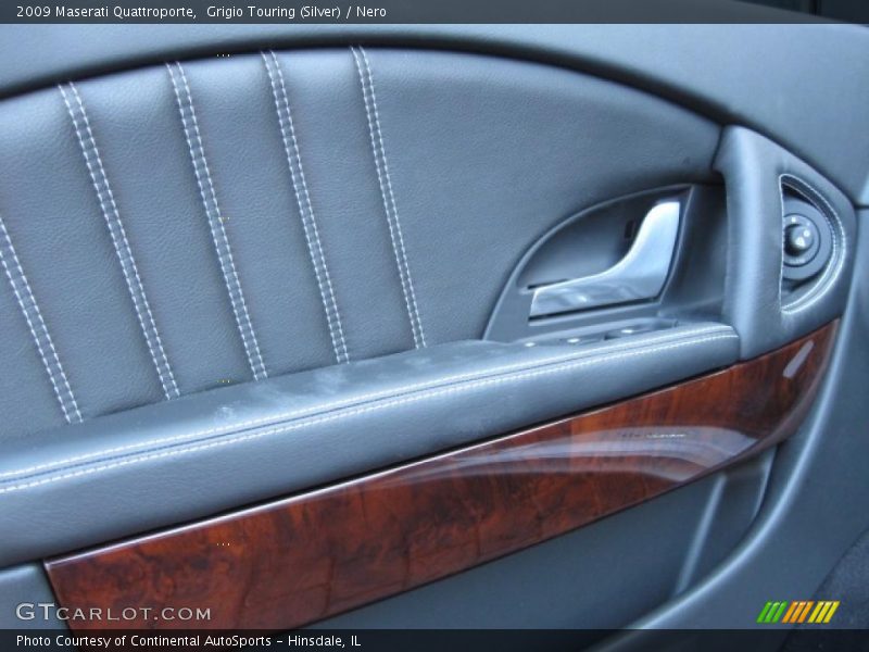 Grigio Touring (Silver) / Nero 2009 Maserati Quattroporte