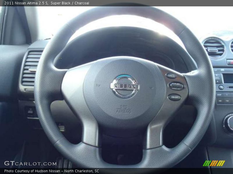 Super Black / Charcoal 2011 Nissan Altima 2.5 S