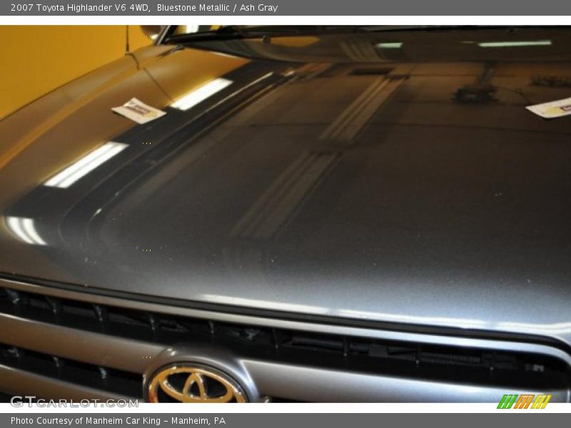 Bluestone Metallic / Ash Gray 2007 Toyota Highlander V6 4WD