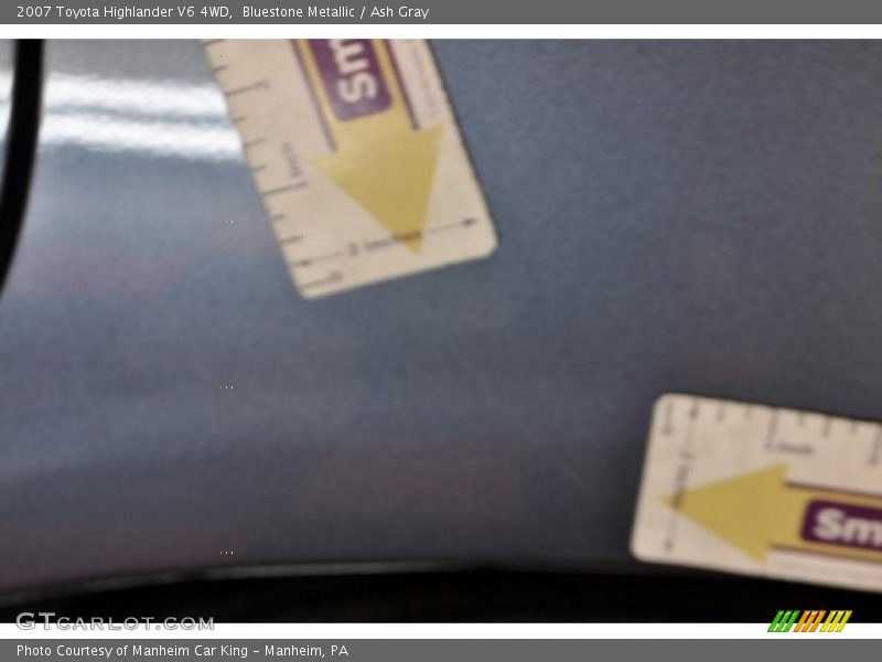 Bluestone Metallic / Ash Gray 2007 Toyota Highlander V6 4WD
