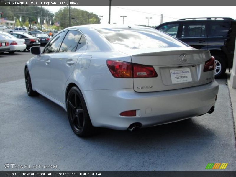 Tungsten Pearl / Black 2006 Lexus IS 350