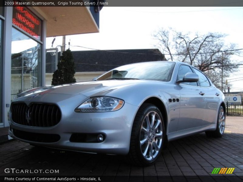 Grigio Touring (Silver) / Nero 2009 Maserati Quattroporte
