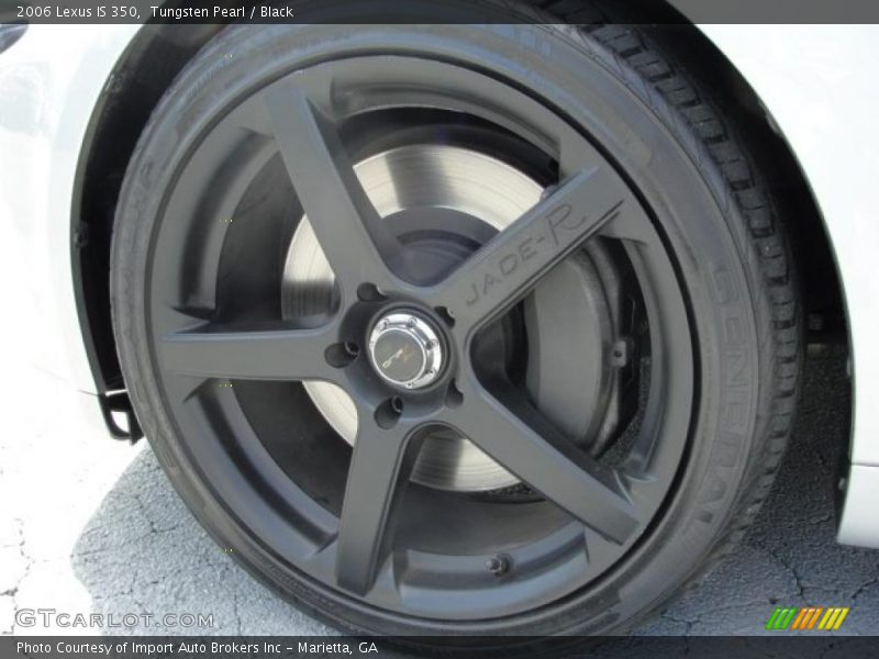 Tungsten Pearl / Black 2006 Lexus IS 350