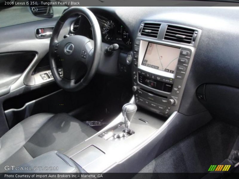 Tungsten Pearl / Black 2006 Lexus IS 350