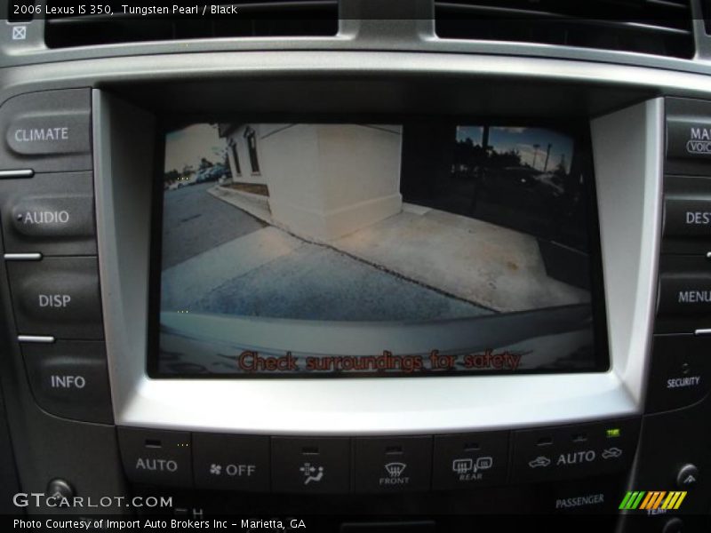 Tungsten Pearl / Black 2006 Lexus IS 350