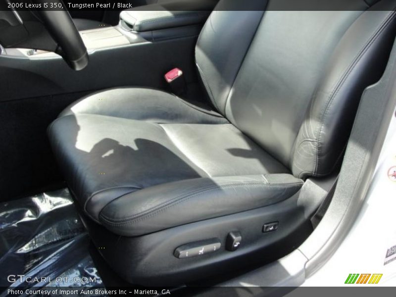 Tungsten Pearl / Black 2006 Lexus IS 350