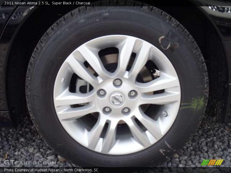 Super Black / Charcoal 2011 Nissan Altima 2.5 SL