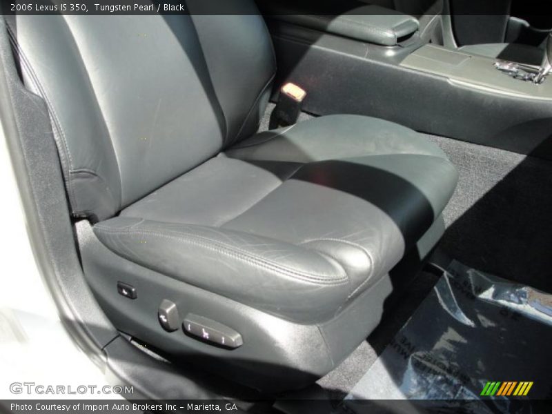 Tungsten Pearl / Black 2006 Lexus IS 350
