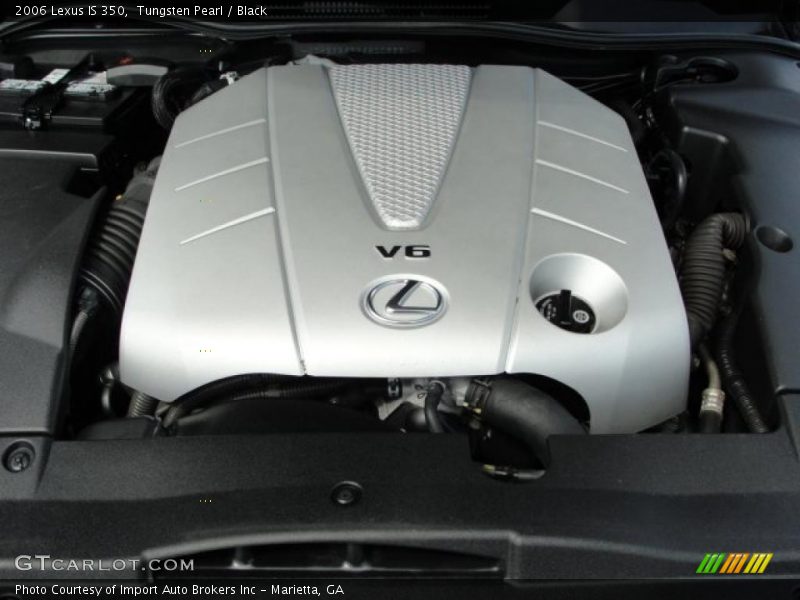 Tungsten Pearl / Black 2006 Lexus IS 350