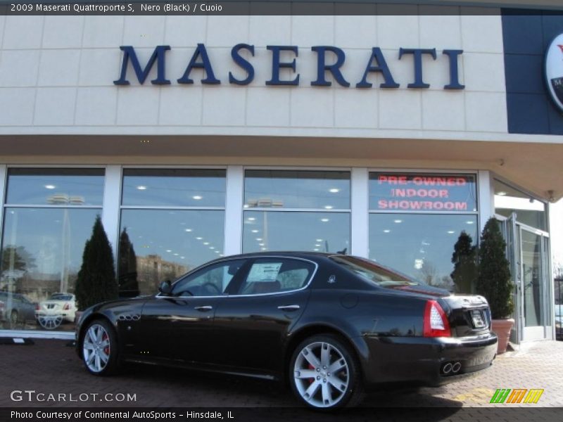 Nero (Black) / Cuoio 2009 Maserati Quattroporte S