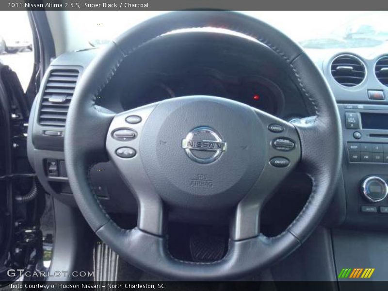 Super Black / Charcoal 2011 Nissan Altima 2.5 S