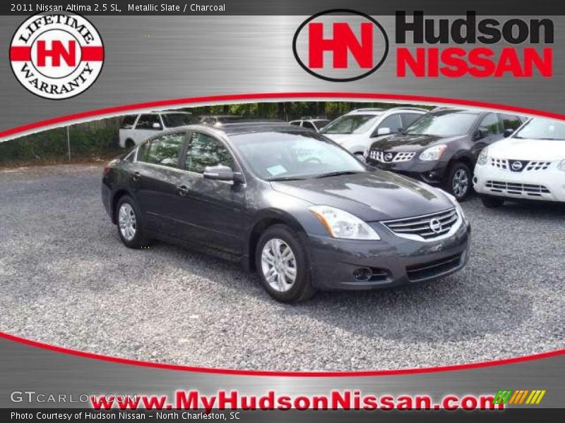 Metallic Slate / Charcoal 2011 Nissan Altima 2.5 SL