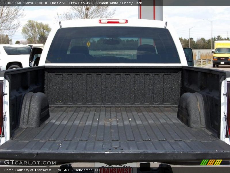 Summit White / Ebony Black 2007 GMC Sierra 3500HD Classic SLE Crew Cab 4x4