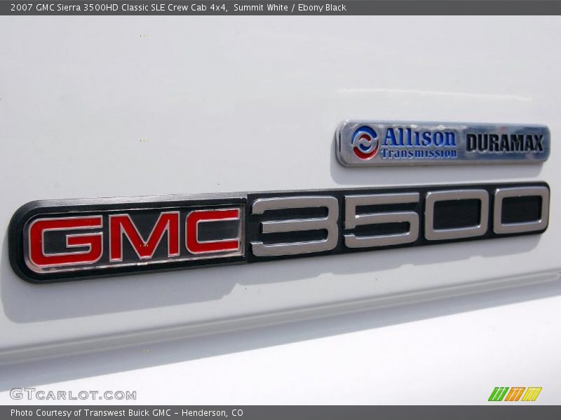  2007 Sierra 3500HD Classic SLE Crew Cab 4x4 Logo