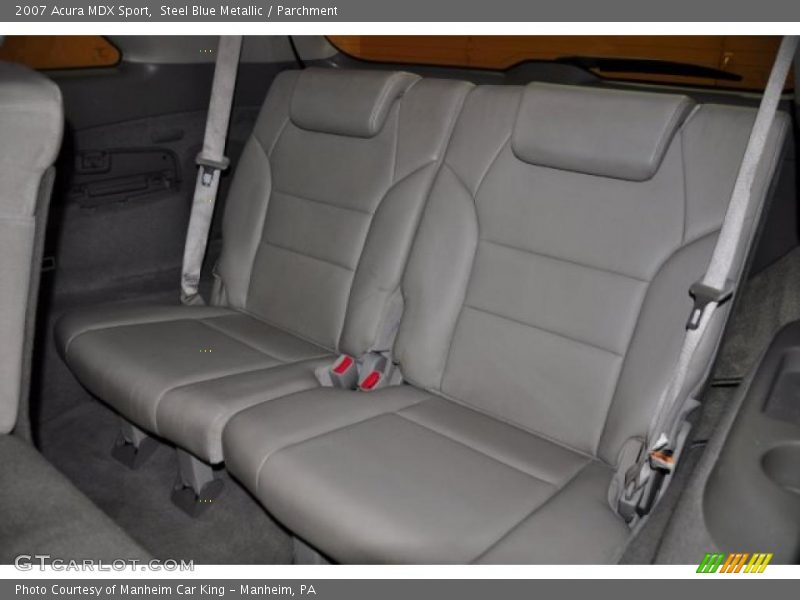 Steel Blue Metallic / Parchment 2007 Acura MDX Sport