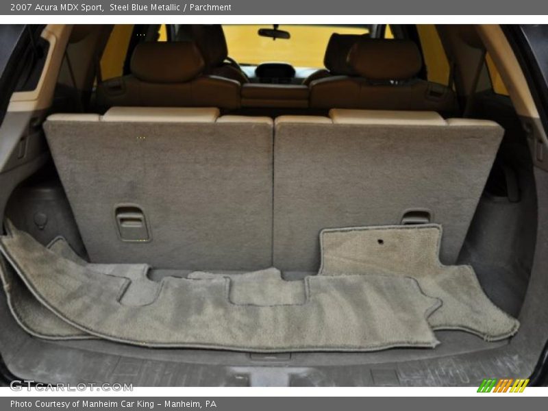 Steel Blue Metallic / Parchment 2007 Acura MDX Sport