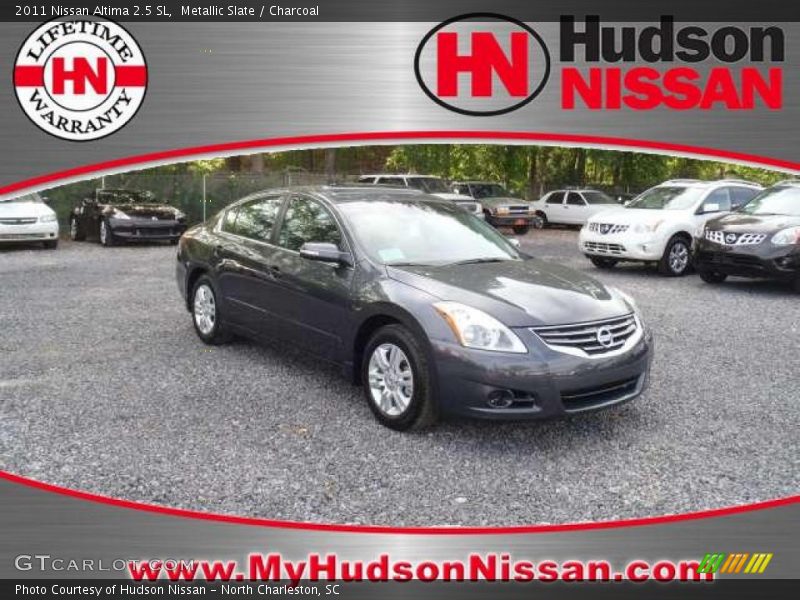 Metallic Slate / Charcoal 2011 Nissan Altima 2.5 SL