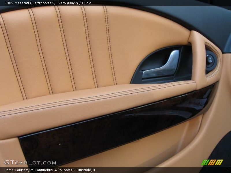 Nero (Black) / Cuoio 2009 Maserati Quattroporte S