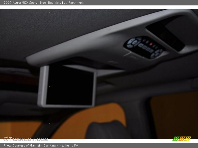 Steel Blue Metallic / Parchment 2007 Acura MDX Sport