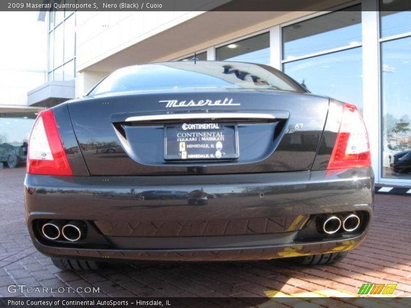 Nero (Black) / Cuoio 2009 Maserati Quattroporte S