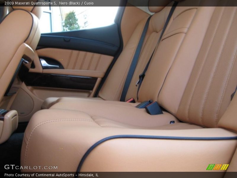 Nero (Black) / Cuoio 2009 Maserati Quattroporte S