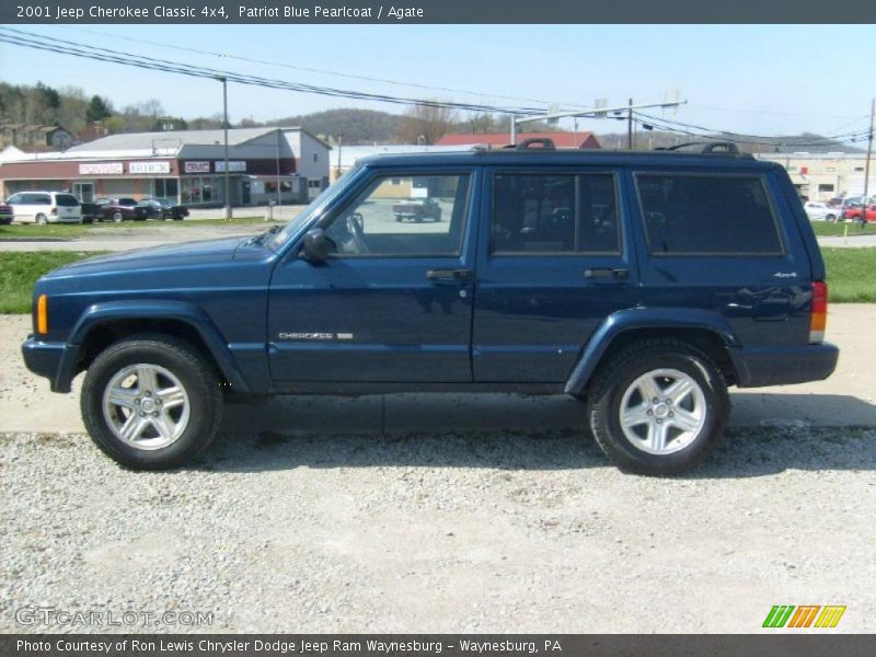  2001 Cherokee Classic 4x4 Patriot Blue Pearlcoat