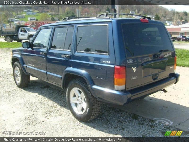  2001 Cherokee Classic 4x4 Patriot Blue Pearlcoat