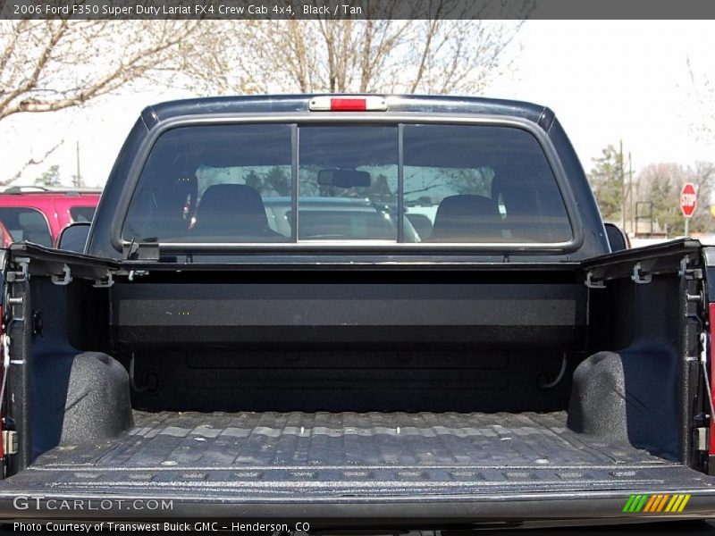 Black / Tan 2006 Ford F350 Super Duty Lariat FX4 Crew Cab 4x4